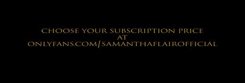 @samanthaflairofficial nude samanthaflairofficial nude