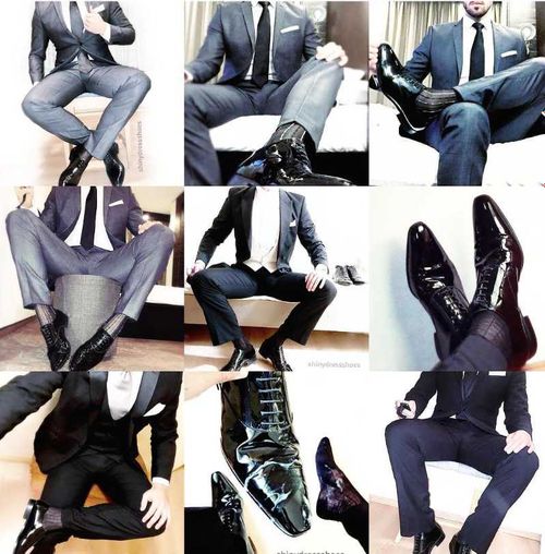 shinydressshoes nude
