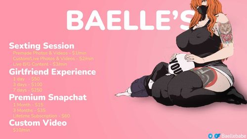 @baellebabe nude baellebabe nude