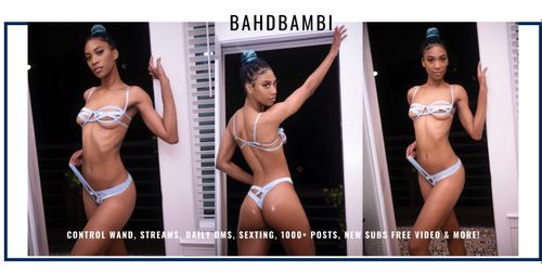 @bahdbambi nude bahdbambi nude