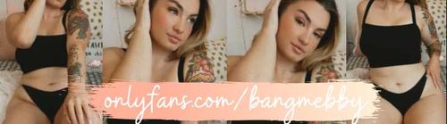 @bangmebby nude bangmebby nude