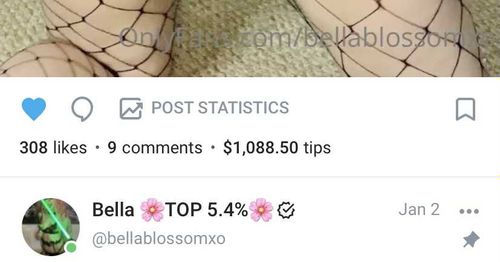 @bellablossomxo nude bellablossomxo nude