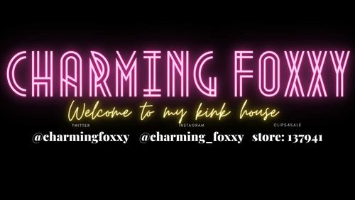 @charmingfoxxy nude charmingfoxxy nude