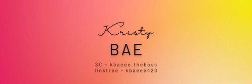 @kristybae nude kristybae nude