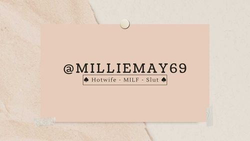 @milliemay69 nude milliemay69 nude